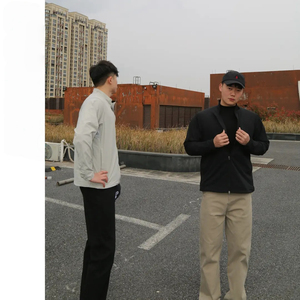 lu感春夏男士冰感速干防晒衣防风休闲户外合身版型夹克外套拉链