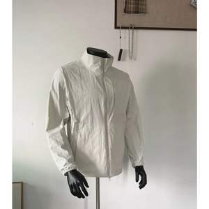 2026新款 夏季立领防晒衣夹克户外防泼水休闲肌理感外套