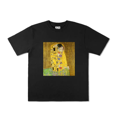 世界名画T恤克里姆特象征主义世界之子周杰伦欧美潮牌短袖情侣潮