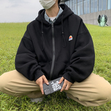 300克50%棉2025秋季港风宽松开衫卫衣外套W2205-P68控88，女装短外套，电商A036A