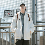 300克50%棉2025秋季日系cityboy宽松开衫卫衣外套W2205-P68控88，女装短外套，电商A036A