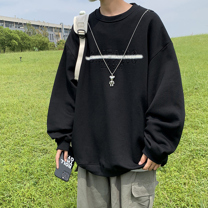50%棉300克2022港风秋季新款多工艺宽松卫衣外套W2203-P60控78,女装短外套,电商A036A