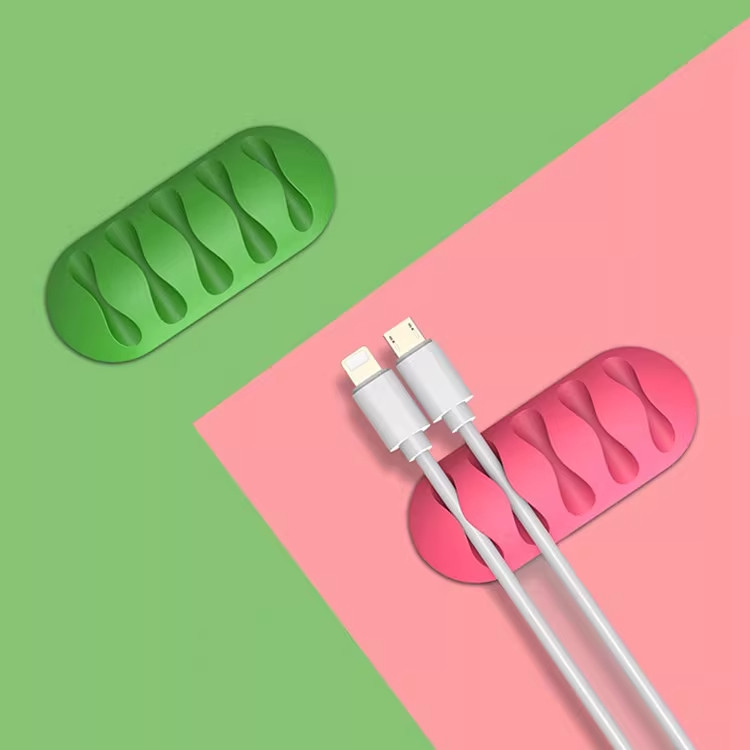 卡固线器理线器绕线理线器桌面数据线固定器耳机充电线收纳床头线