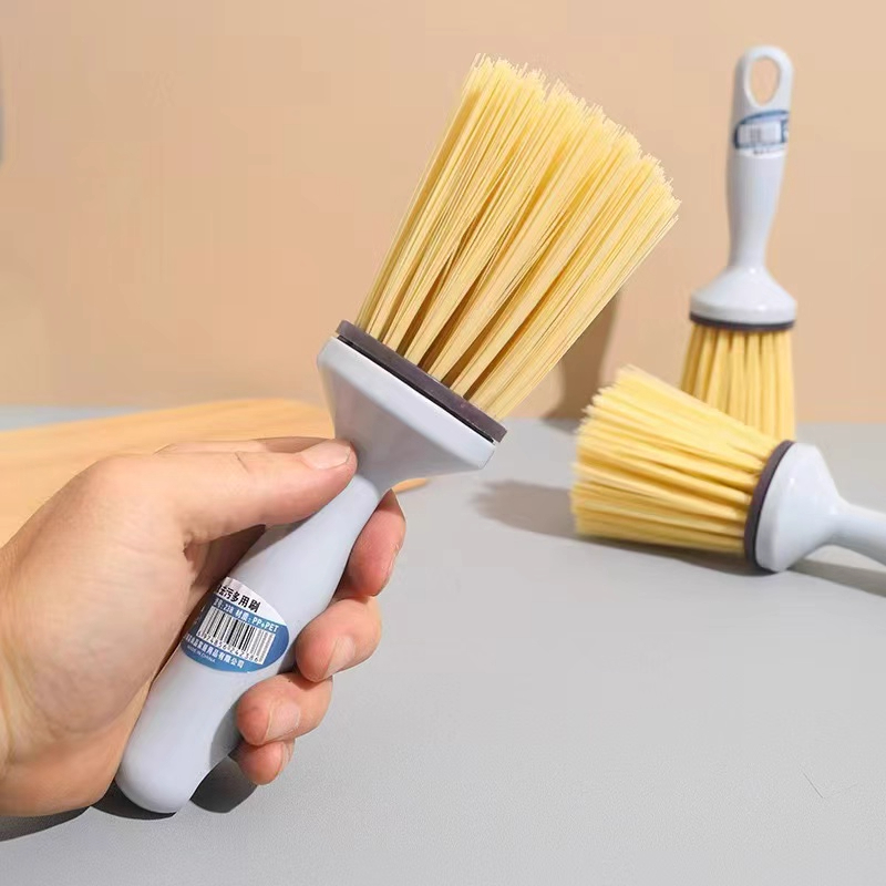 塑料长柄洗锅刷家用厨房清洁刷碗盘灶台除垢刷窗户死角缝隙扫灰刷