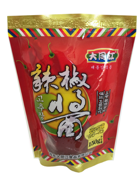 大同江150克辣酱 拌饭酱/大酱汤/火锅专用辣酱 朝鲜族辣酱
