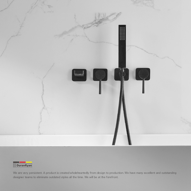 杜拉莱恩概念装入浴缸龙头花洒