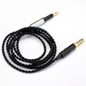 HD7 HD6 适用于森海塞尔HD8 MIX耳机升级线 4.4平衡线