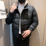 冬季新款皮棉衣男加厚可拆羊羔毛领立领修身痞帅棉袄PM02-P148，男装棉衣，电商D323（原B261）