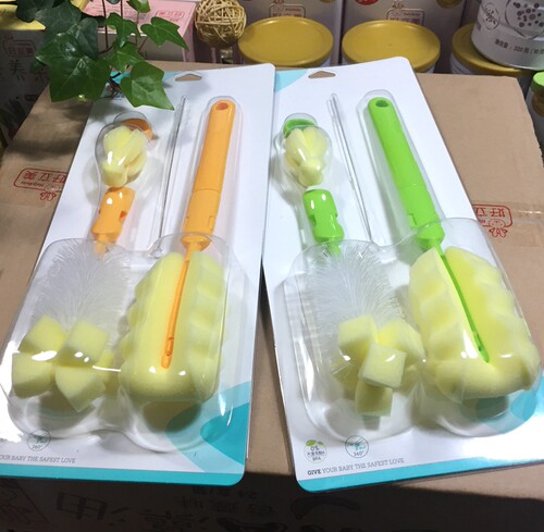 【清仓满38包邮】嗳唯奶瓶刷套装