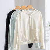 轻盈零压莱赛尔透气轻薄款 会呼吸 防晒外套 宽松休闲夹克女春新