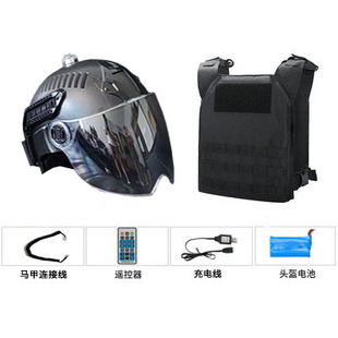 飞虎联盟CS对战装备水软弹感应头盔马甲联动道具加血包救援盒手雷