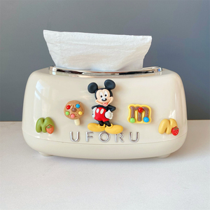 轻奢奶油风纸巾盒客厅卧室高颜值抽纸盒家用茶几桌面创意纸抽盒