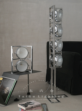 太古仓/设计师款复古包豪斯北欧客厅沙发旁卧室氛围感装饰落地灯