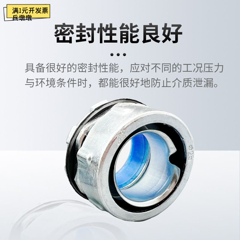锌合金快接外丝穿板接头