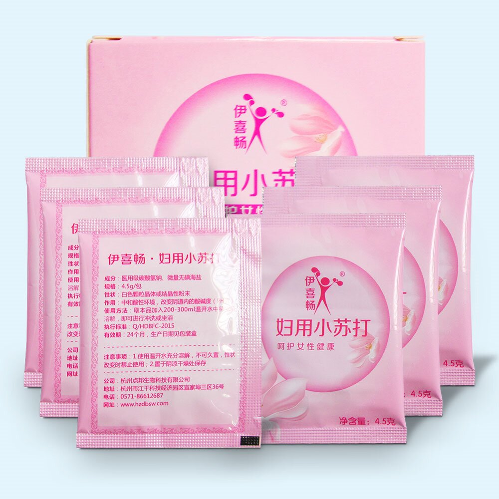 伊喜畅妇用小苏打私处清洁冲洗液图片