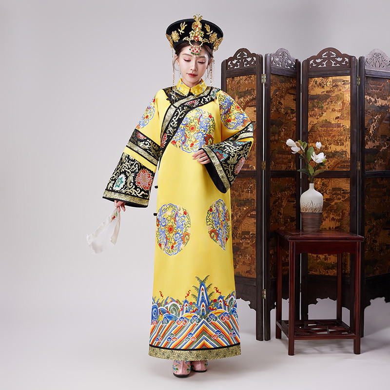 成人古装女士清朝皇后娘娘演出服装影视剧cosplay