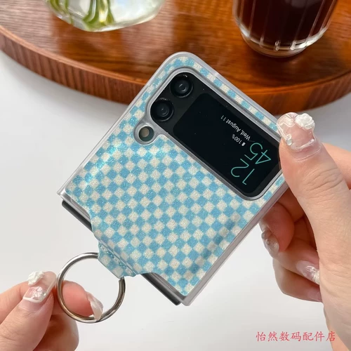 Samsung, совместимый складной раскладной чехол для телефона, кольцо, складывающийся экран, Z Flip3