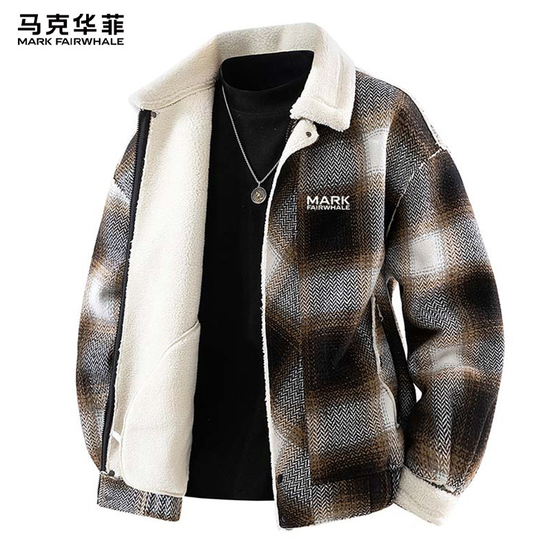 马克华菲棉衣男款2025新款外套