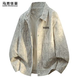 2026新款 早春装 春秋季 美式 衣服 灯芯绒夹克男款 马克华菲外套男士