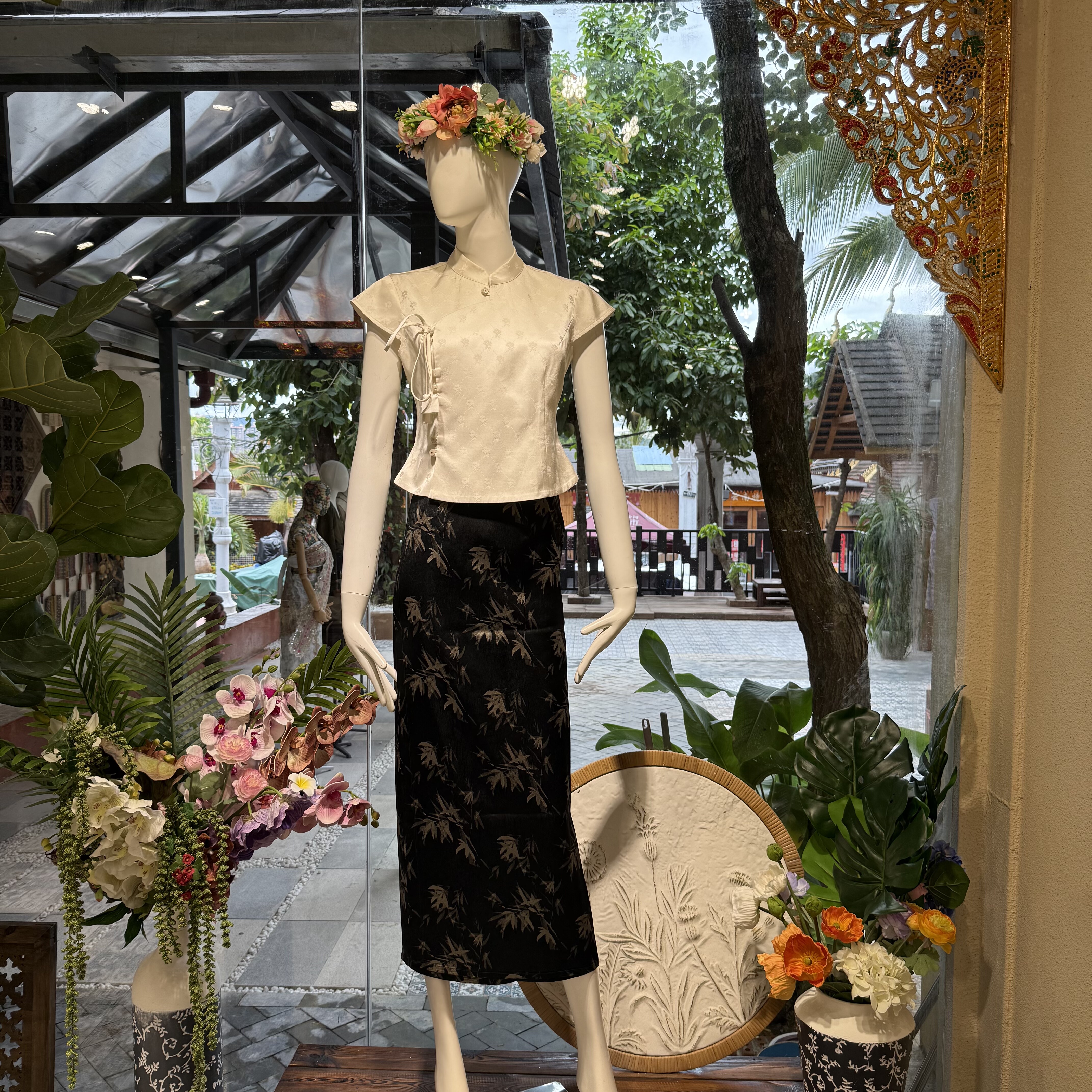 十五号布行新中式改良款傣族服饰夏季新款民族服饰质感风女装
