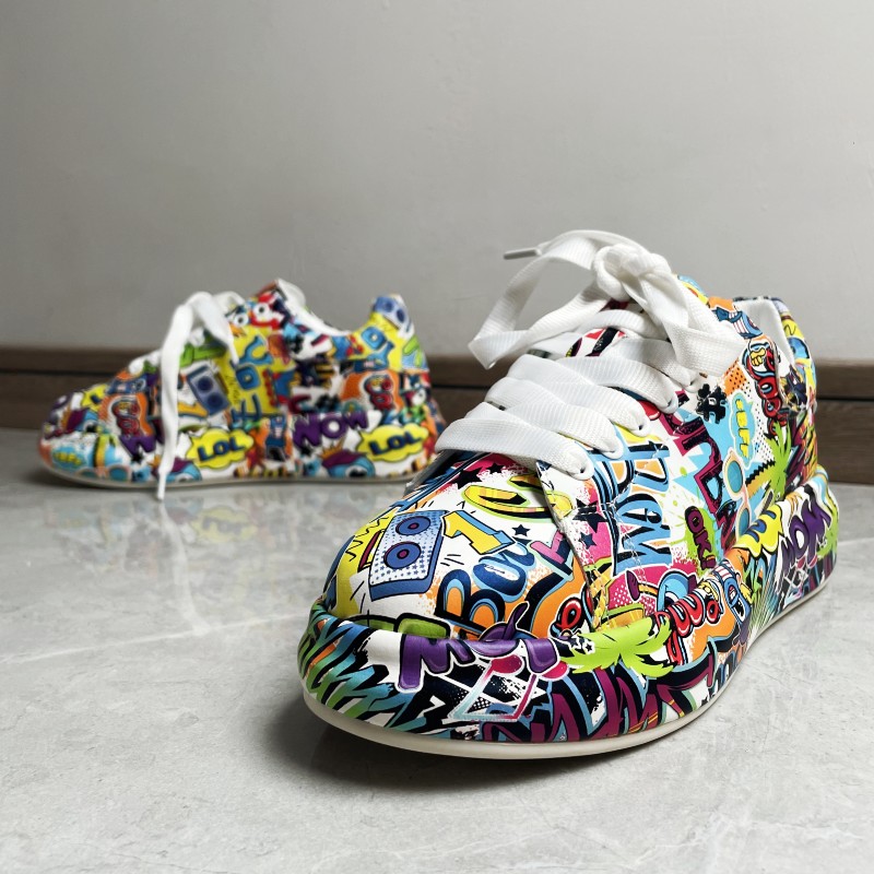 迷彩多巴胺运动休闲情侣鞋