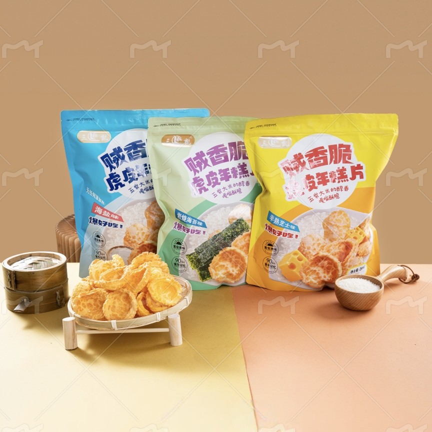 网红虎皮脆皮多味年糕片