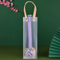 Фиолетовый молоток здоровья удачи в год лотоса + сумка 31см