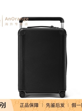 LV/路易威登男女包旅行箱55cm黑色牛皮革手提箱拉杆行李箱M23235
