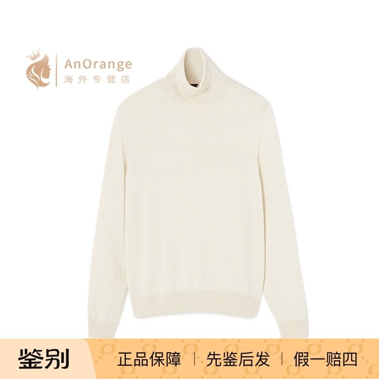 Loro piana/诺悠翩雅LP男装毛衣长袖羊绒针织打底高领衫26新款