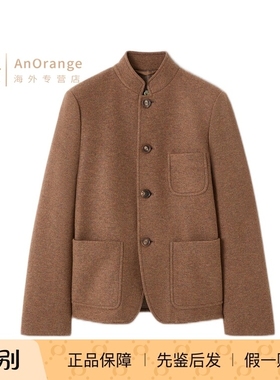 Loro piana/诺悠翩雅LP女装外套立领单排扣羊绒夹克26春夏新款