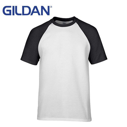 GILDAN圆领插肩t恤棉180G文化衫
