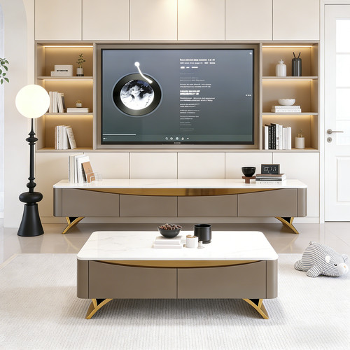 茶几客厅家用2026新款电视柜组合