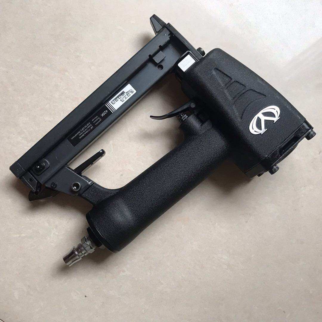 原装正品弘愿标志425k码钉枪气动钉枪编藤枪钢丝网窗钉枪铁管枪