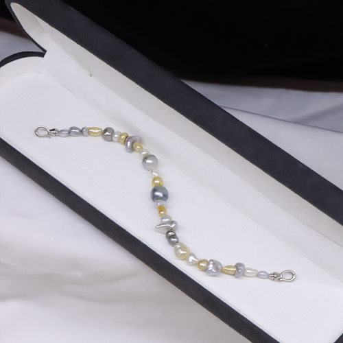 keshi海水珍珠半珠半链款