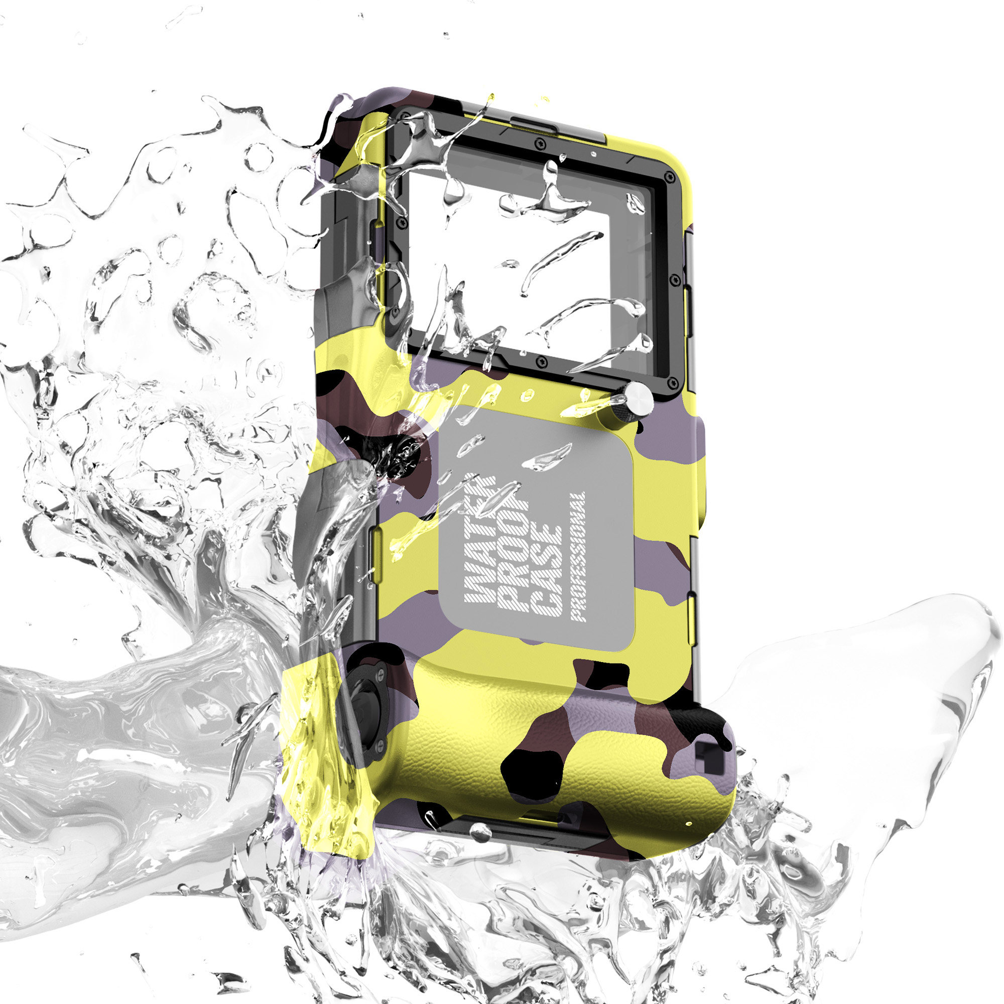 Waterproof Case苹果17ProMax防水手机壳适用iPhone16Pro自由潜15/16Plus水下高清拍照录像保护三星S23浮潜14