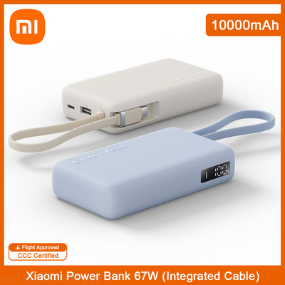 Original Xiaomi Mi Power Bank 10000mAh USB-C 67W充电宝快充