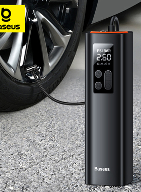 Baseus Mini Car Air Compressor 12V Portable Inflatable Pump