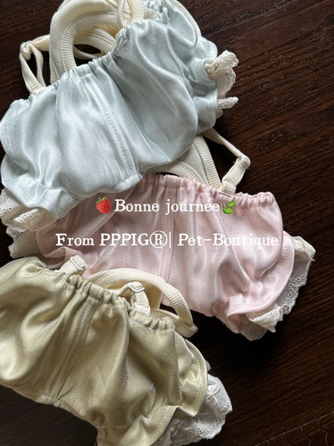 Pppig新品挂腿裤宠物韩系衣服春夏可调节背带裤马尔济斯约克夏