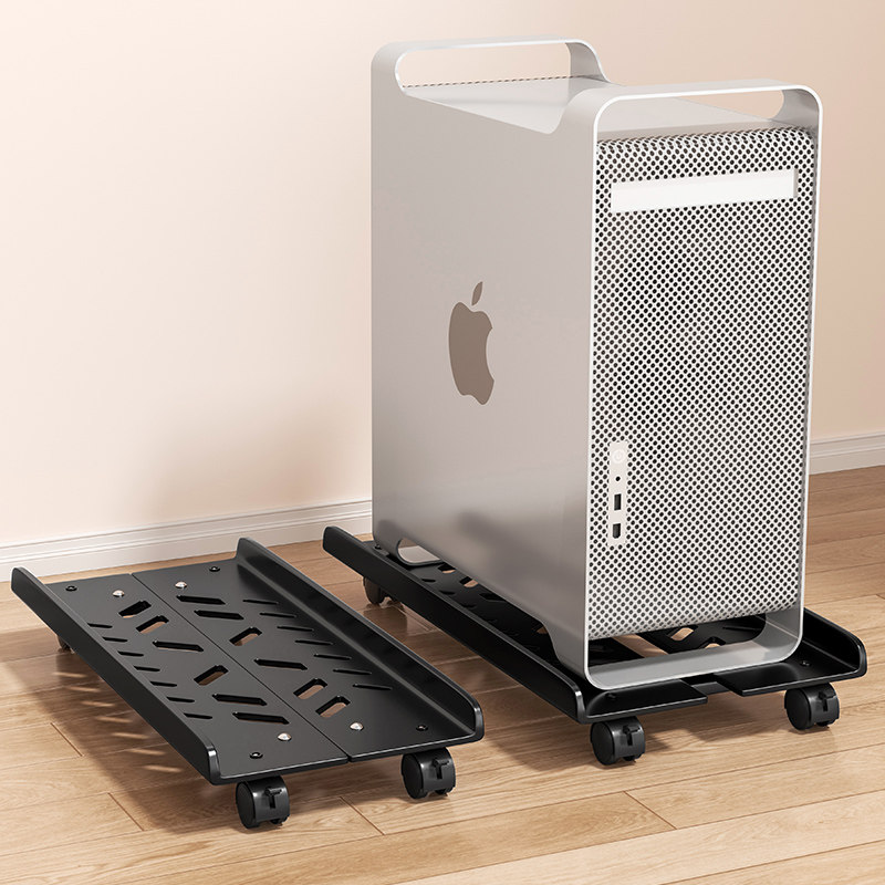 台式电脑主机托架支架移动机箱底座家用带轮增高置物架办公室托盘