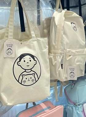 kokuyo国誉noritake联名托特包大容量手提包百搭大学生上课帆布包