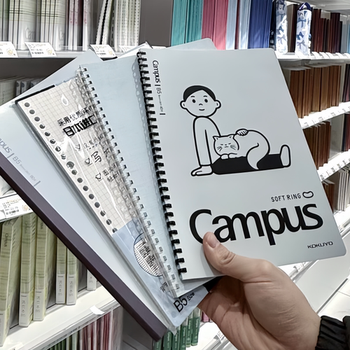 KOKUYO国誉Noritake联名软线圈加藤木笔记本Campus书写不易硌手