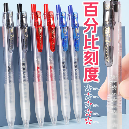 樱花ZEBRA斑马花朵中性笔jjm88
