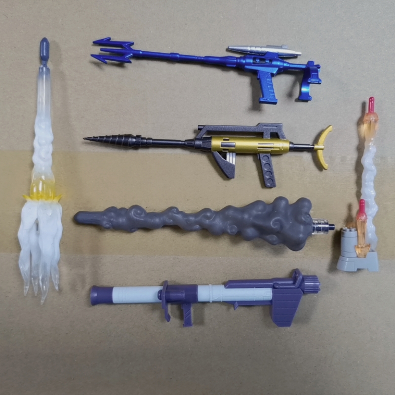 正版万代高达武器配件机动警察自由高达强袭高达光束枪发射武器