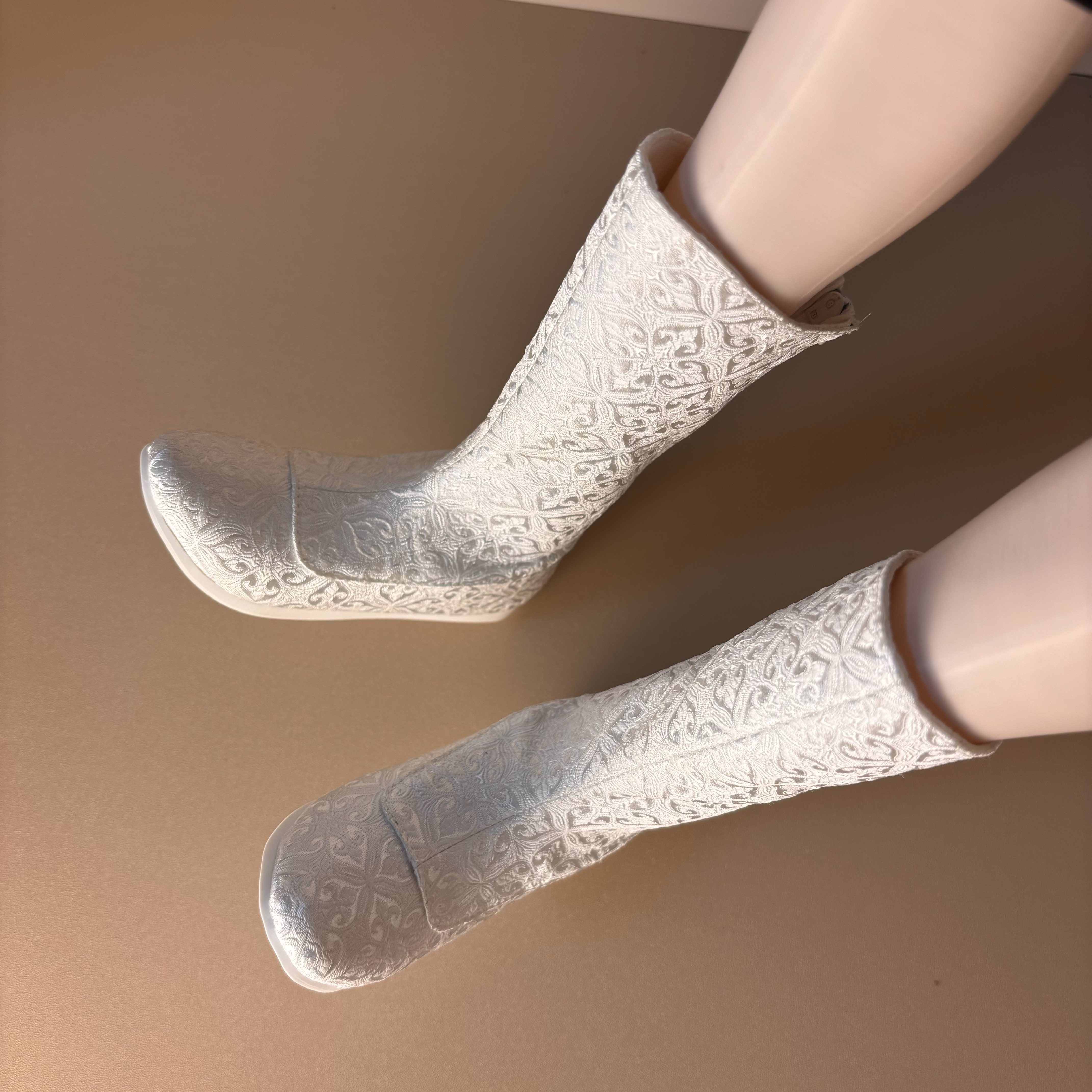 bjdid75鞋子复古靴子牛仔靴骑士靴古风75古装靴西部牛仔靴BJD娃鞋