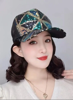 【清爽不闷热】帽子假发一体 夏季薄款 百搭潮流 鸭舌帽短内扣