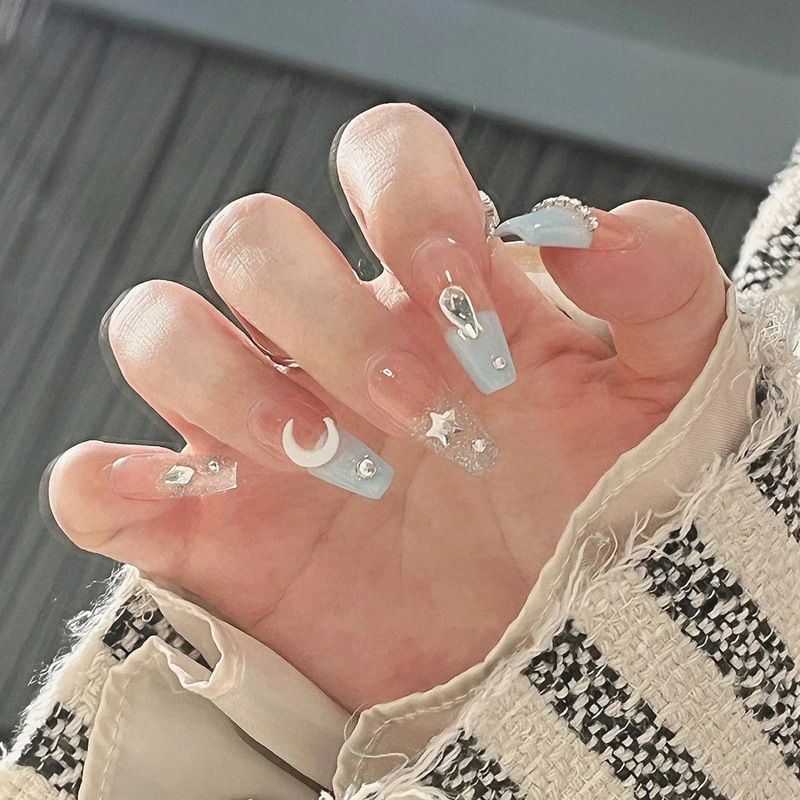 纯欲风秋冬新款美甲穿戴甲