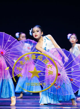 傣乡的雨傣族演出服傣家的女儿傣家的雨音乐雨伞道具再看你一眼傣