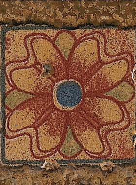 诺贝尔瓷砖70707YS3规格70*70诺贝尔磁砖塞尚印象复古砖花角