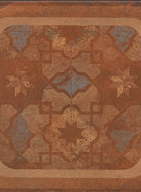 诺贝尔瓷砖54981S2规格450*450诺贝尔磁砖塞尚印象复古砖花砖