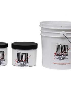 Monster 稠白膏PROTAC CREAM特效化妆稠白胶粘接乳胶明胶毛发现货